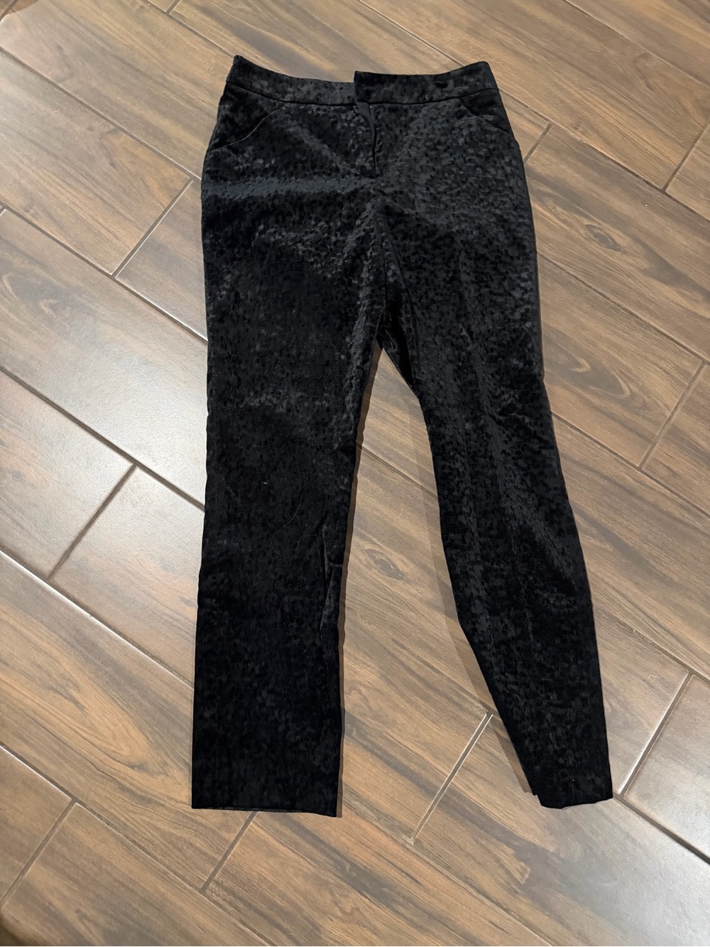 Giorgio Armani Crushed Velvet Vintage Pants